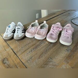 Adidas & Hey Dudes - Toddler size 5